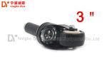 2 Inch Black Industrial Caster Wheels PZ WX 2 PU Without Brake