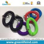 USA Market Hot Selling Plastic Standard Key Ring W/Wrist Coil