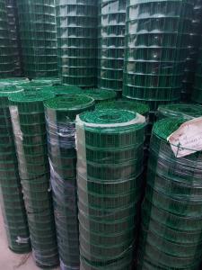 China High Quality 100×100mm, 50×50mm PVC Coated Welded Wire Mesh(Hot Dipped/Eletric Galvanized Wire) factory