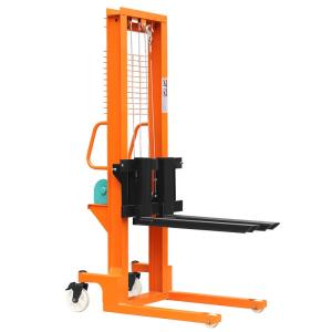 China Manual Pallet Stacker 1.6 - 3m Lifting Height Hand Hydraulic Forklift Pallet Truck factory