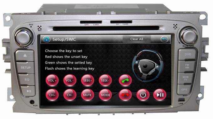 Ouchuangbo DVD Stereo GPS Nav Multimedia for Ford Mondeo 2007-2010 Auto Radio Built in amplifier OCB-7017A