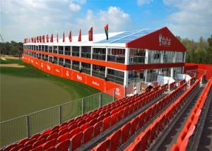China Anti - UV Waterproof Double Decker Marquee Hop - Dip Galvanized factory