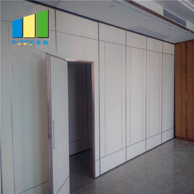 Conference Room Movable Sliding Foldable Walls Sound Proof Gypsum Partitions For Office