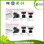shopping mall cylinder cob led track light