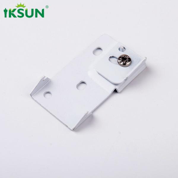 China Ceiling Mount Curtain Rail Track Brackets Supports 62mm ×35mm factory