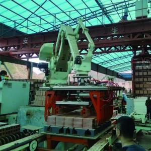 700kg Automatic Robot Stacking Machine For Clay Bricks Making