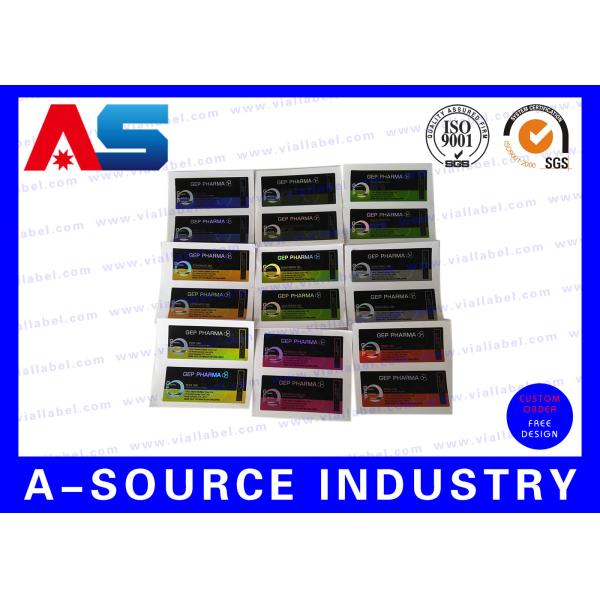 2ml / 5ml / 15ml / 20ml 10ml Vial Labels Laser Custom Hologram glass vial labels