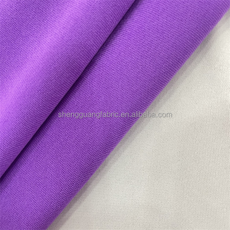 Factory supply jersey baseball cover and cup cover fabric 100% polyester fabric