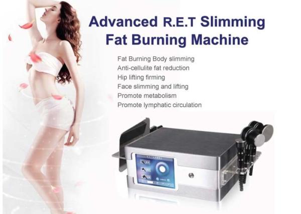 Three Handpiece Fast Slimming Machine , Salon Portable Cavitation Slimming
