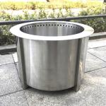 Ss 304 Portable Smokeless Bonfire Fire Pit 22 Inch Outdoor Stove