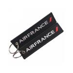 Twill Merrowed Embroidered Key Chain Tag For Souvenir Gift 13cm × 3cm