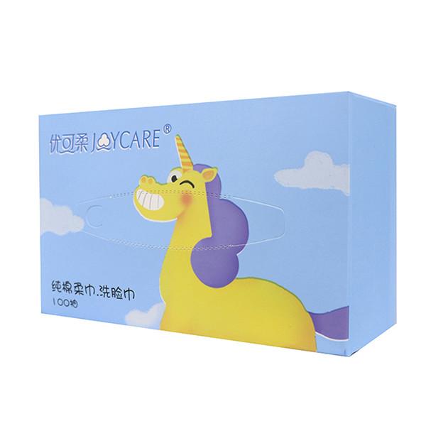 China Oem service cotton facial tissue paper 15*20 cm 100 pcs/bag box package factory