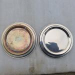 Double Stations Cookware Polishing Machine For Kettle Heating Plate Vacuum