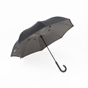 Custom Windproof Reverse Inverted Umbrella Manual Open And Automatic Close