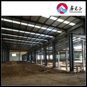 China Steel Framed Prefabricated Warehouses With Epoxy Rich Zinc Primer on sale