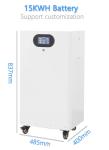 Energy Lithium Ion Battery Pack 51.2V 280Ah 300ah Battery Lifepo4 For Solar