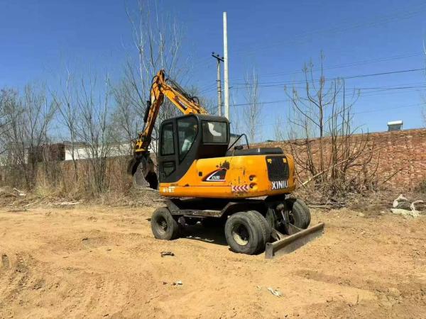 Used Excavator Grapple 8 Ton Operating Weight 0.3 m3 Bucket Capacity Heavy-Duty