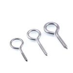 6 Inch Wood Screw Thread Eye Bolts Wind / Weather Resistant Architectural