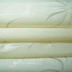 Light Resistance Beige plain Jacquard Mattress Fabric 70gsm-90gsm