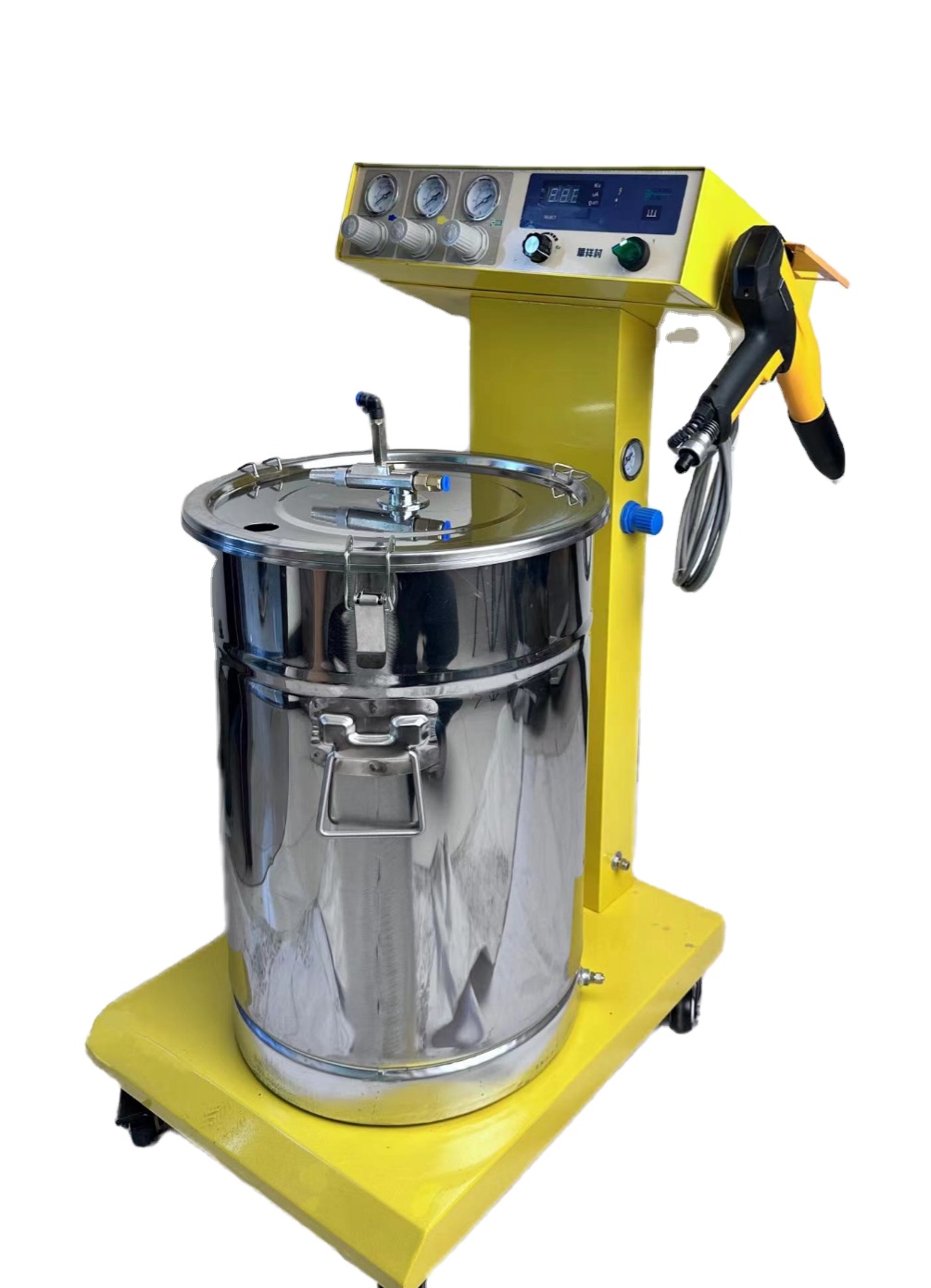 Customized Color Change 40KW Vibrating Powder Coating Machine for Superior Performance