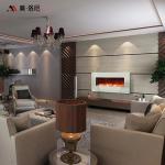 148cm Wall Mount Electric Fireplace Option Two Heating Levels 220-240Voltage