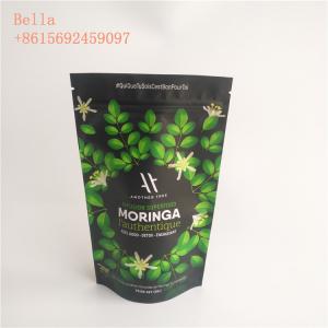 China Sealed Plastic Pouches Packaging Food Grade Aluminum Foil Stand Up Herbal Detox Tea Packing on sale