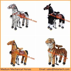 China Pony Cycle Toy Horse with Human Power, Ride on Horse, Ride on Plush Pony Toy for Sale factory