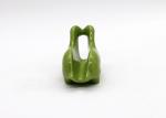 Customized Ceramic Napkin Holder Double Green Dinosaur Napkin Holder For Dinner
