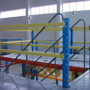 China Galvanizing Steel Structure Warehouse Pallet Metal Mezzanine Floor factory