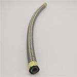 DN13 Stainless Steel Cover Smooth PTFE Hose for Oil / Coolant