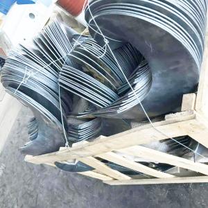 China Cold Rolled Sectional Screw Flight Spiral Blade Conveyor Aprts non-Continous Screw Flight Spiral Blade factory