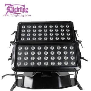 China Powerful 72x10W RGBW LED WASH PROJECT LIGHT IP65 Outdoor LED PROJECT LIGHT factory