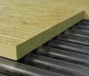 China Rock wool strip/thickness 75mm factory