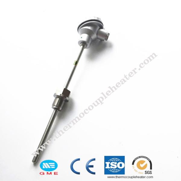 China K Type Assembled Rtd Temperature Sensor Nichrome Resistance Length 150 -1000mm factory