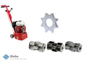 China Scarifier Drum Tool Parts 8 Tips TCT Cutters For Traffic Line Remover/Floor Stripers factory
