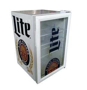 China 68L glass door Adjustable Shelves beverage Display Cooler SC68 factory