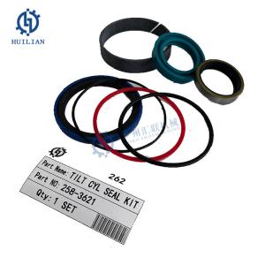 China Excavator Loader Dozer Spare Parts Oil Sealing 218-6824 258-3621 371-2697 Lift Tilt Cylinder Seal Kit For 262 factory