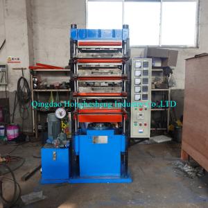 China 50T Rubber Tile Vulcanizer Machine factory