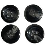 Sweater 4 Holes 22L Imitation Horn Buttons Full Shiny