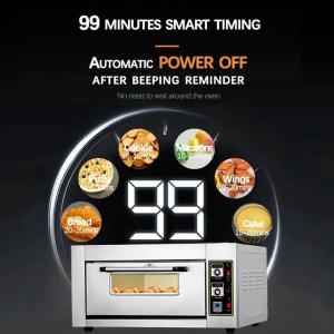 China Precise Baking Control Smart Control Independent Burner Gas Baking Commercial Stove And Oven factory