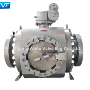 China Industrial 12'' A105 ENP Pigging Launching Ball Valve 600LB factory