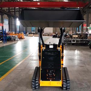 Landscaping Mini Track Loader Lifting Small Crawler Skid Steer Loader