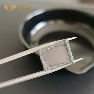 China Rectangle GH Color VS Clarity 3-16ct CVD Rough Diamonds For Jewelry factory