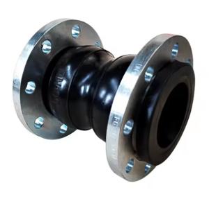 China Dn250 Double Flanged Rubber Bellows Flexible Rubber Expansion Joint factory