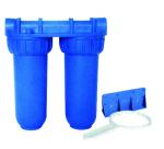 PP Material Doulbe Water Filter Housing 10 Inch Size String Wound Filter