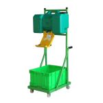 Green Trolley portable eyewash emergency eyewash 30L(8gallon) ABS portable eye