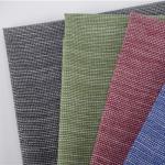 Comfortable Black Stripe Fabric Mercerized Cotton Skin Friendly Texture