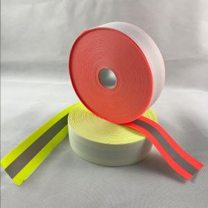 China 100% Cotton Reflective Webbing Reflective Fabric Tape For Garment on sale