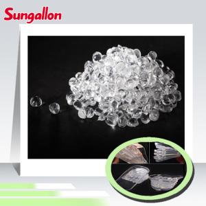 China Clear TPE Thermoplastic Elastomer TPE/TPR For Soft Insoles Foot Care Products factory