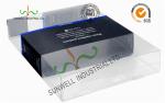 PET Plastic Garment Sleepwear Packaging Boxes Glossy Finished Varnish Film